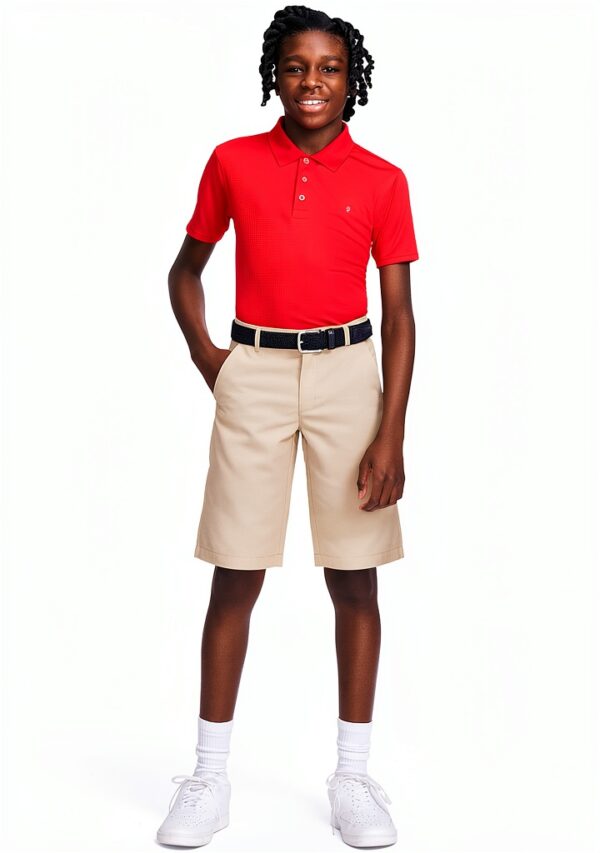 IZOD Boys Golf Shorts Moisture Wicking UPF15 Performance-2