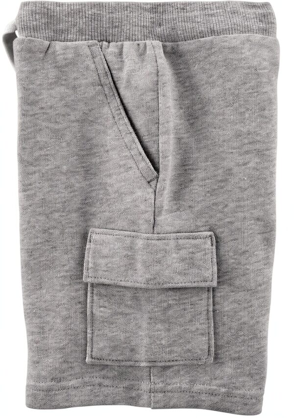 Carters Boys Knit Cargo Shorts 2-Pack Adjustable Waist-1