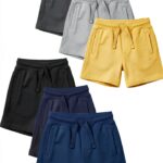Baby Girls French Terry Shorts Value Pack Cotton Blend-0