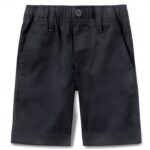 Izod Boys Shorts Elastic Waistband Soft Prewashed Toddler-0