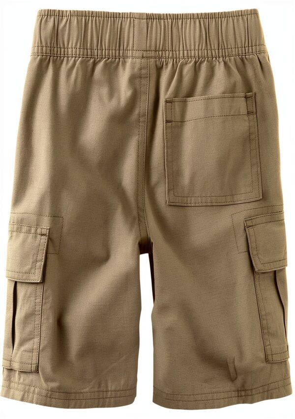 Boys Cotton Cargo Shorts The Childrens Place Elastic Waist-1