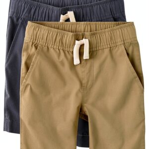 Boys Jogger Shorts Cotton Multipack The Childrens Place-0