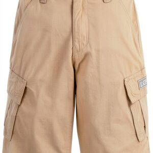 HBBQ9 Boys Cargo Shorts Cotton Adjustable Waist Comfort Fit-0