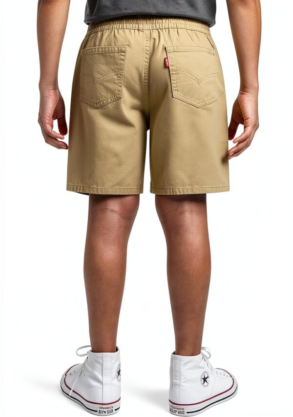 Levis Boys Shorts Soft Twill Fabric Elastic Waistband-6