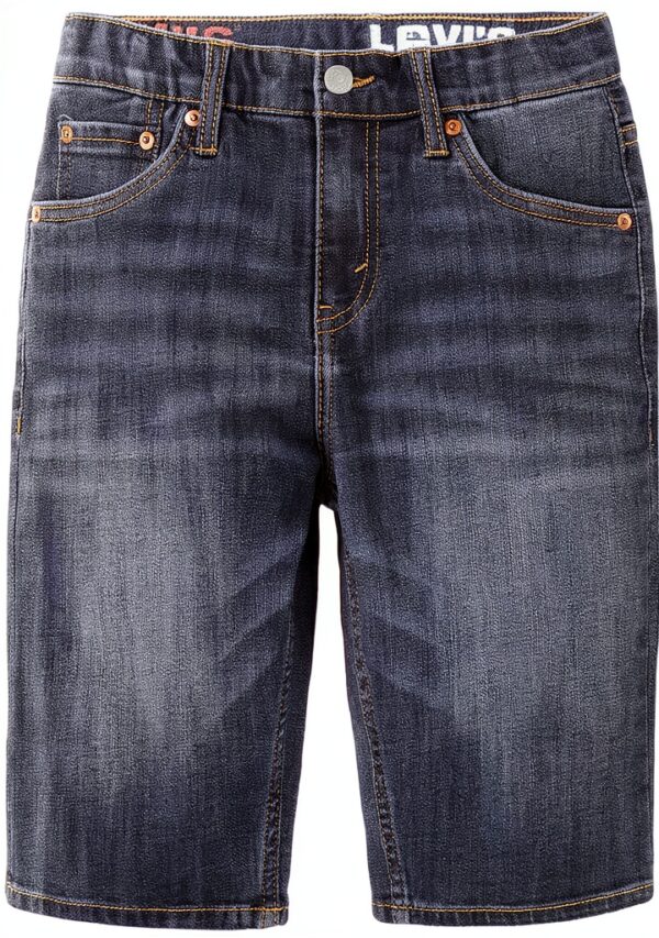 Levis Boys Denim Shorts Sustainable Moisture Wicking Slim-0