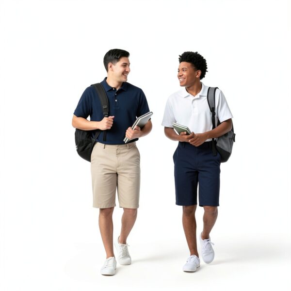 French Toast Boys Shorts Polyester Microfiber Moisture-4