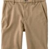 The Childrens Place Boys Chino Shorts Polyester Quick Dry-0