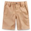 Nautica Boys Shorts Cotton Polyester Elastic Waist Uniform-0