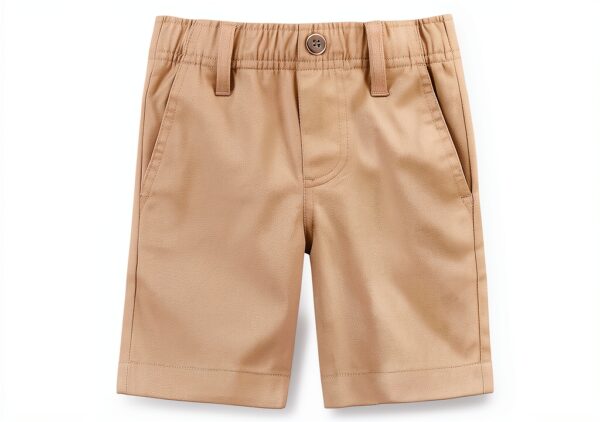 Nautica Boys Shorts Cotton Polyester Elastic Waist Uniform-0