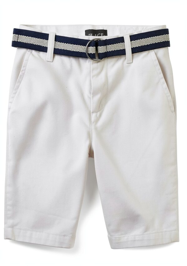 Boys Chino Shorts Cotton Stretch The Childrens Place-0