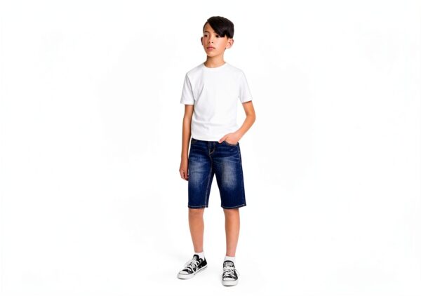 Levis Boys Denim Shorts Sustainable Moisture Wicking Slim-5