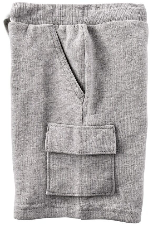 Carters Boys Knit Cargo Shorts Adjustable Drawstring 2-Pack-1