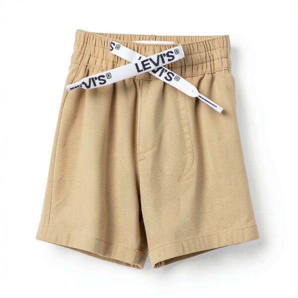 Levis Boys Shorts Soft Twill Fabric Elastic Waistband-4