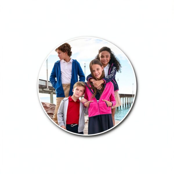 Nautica Boys Shorts Cotton Polyester Elastic Waist Uniform-2