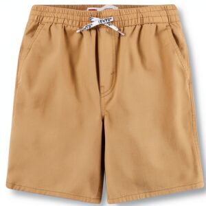 Levis Boys Shorts Soft Twill Fabric Elastic Waistband-0