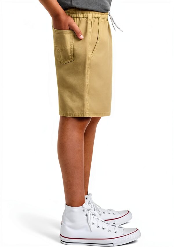 Levis Boys Shorts Soft Twill Fabric Elastic Waistband-2