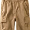 Boys Cotton Cargo Shorts The Childrens Place Elastic Waist-0