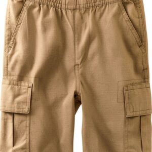 Boys Cotton Cargo Shorts The Childrens Place Elastic Waist-0