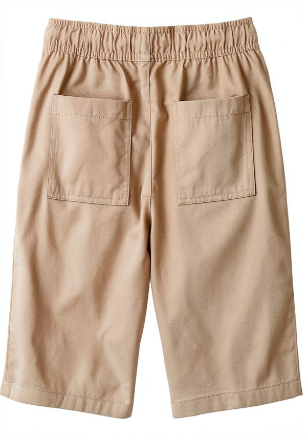 French Toast Boys Twill Shorts Adjustable Waist Pockets-1