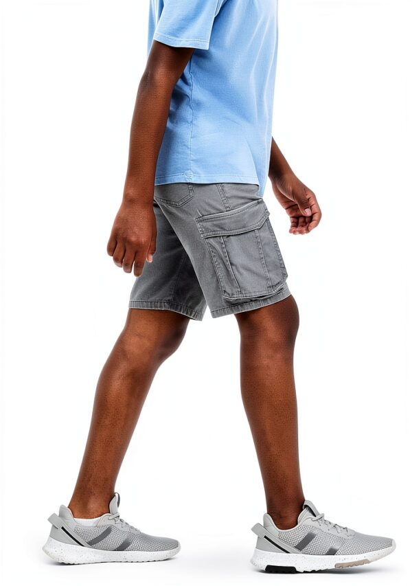 Wrangler Boys Cargo Shorts Cotton Stretch Adjustable-1